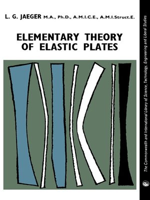 cover image of Elementary Theory of Elastic Plates